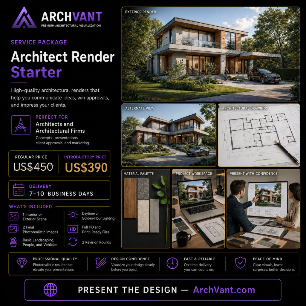 Architect Render Starter