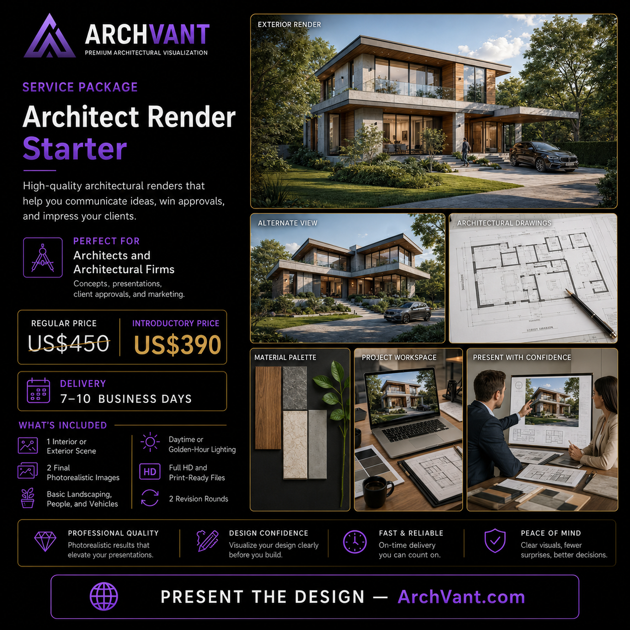 Architect Render Starter
