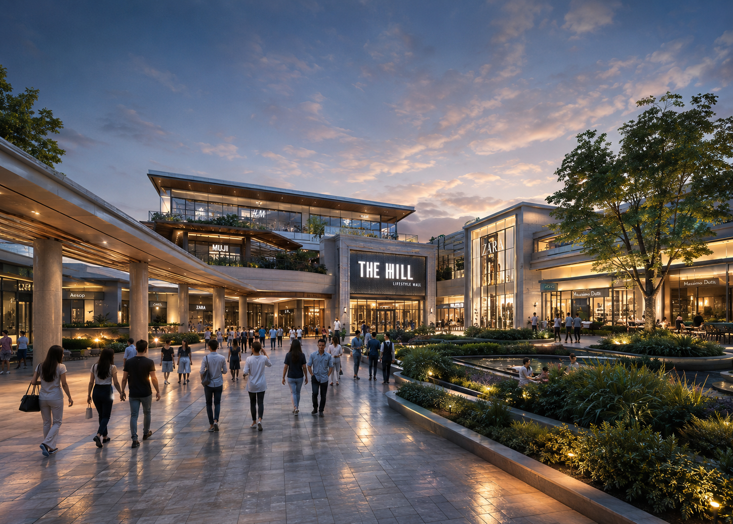 A concept-ready lifestyle mall under the retail and shopping development asset type, planned to communicate commercial identity, tenant experience, urban integration and investment potential. ArchVant can visualize the project from early vision through investor, approval, launch and stakeholder presentation stages.